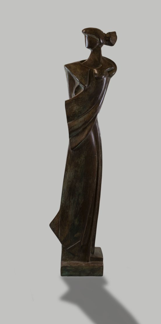 Bronze   10x11x59cm