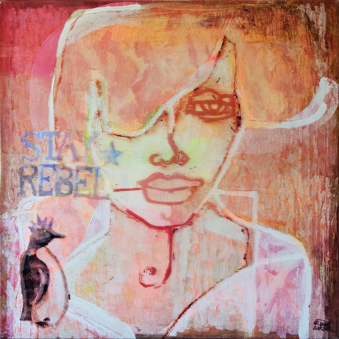 Rebel   kristal — 100 × 100   9 '26 cm