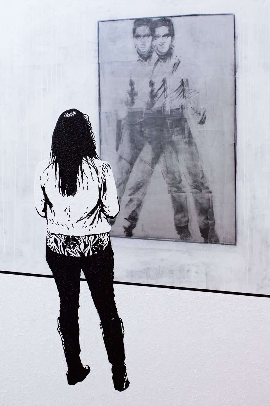MOMA ANDY WARHOL   DOUBLE ELVIS #2 — 150 × 100cm
