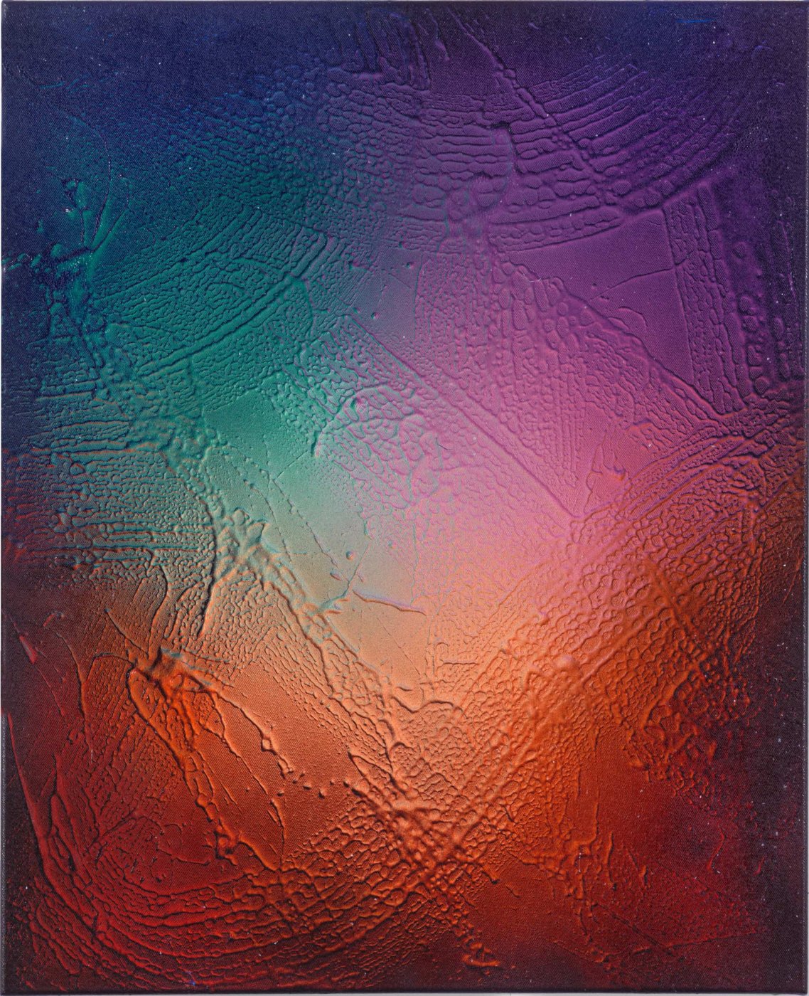 Christian Awe Lichtspiel II 2024 Acryl auf Leinwand — 80 × 65 cm