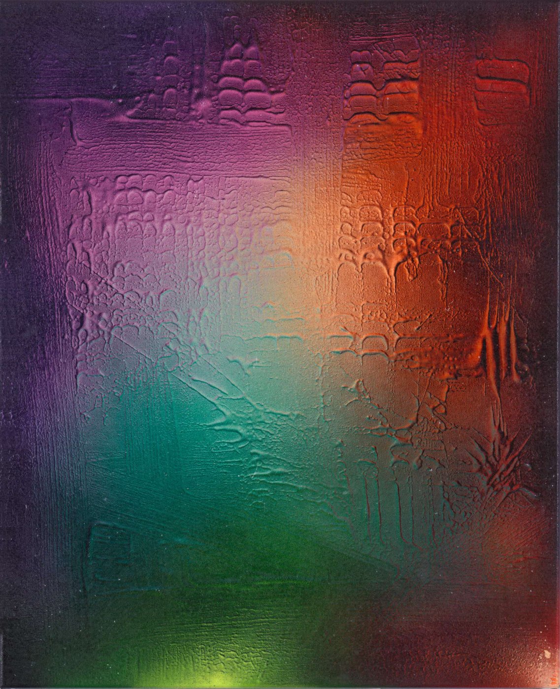 Christian Awe Lichtspiel III 2024 Acryl auf Leinwand — 80 × 65 cm