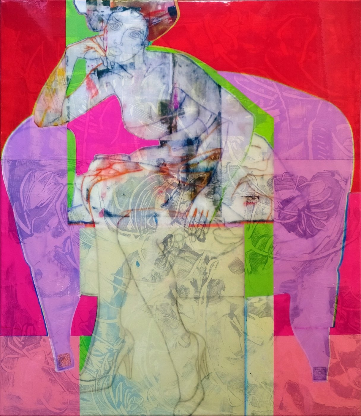 Papier Peint_Kristal — 115 × 100 cm