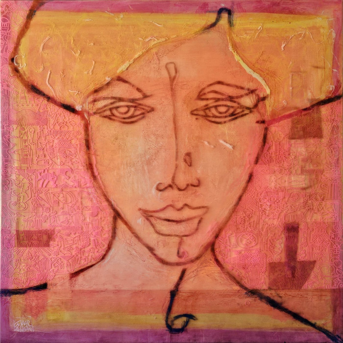 VACANZA ROMANE Kristall — 115 × 115cm