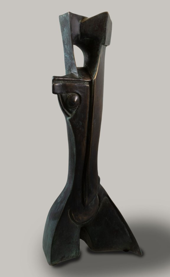 PICCOLO NUDO ARCHITECTONICO — Bronze   12x16x39cm