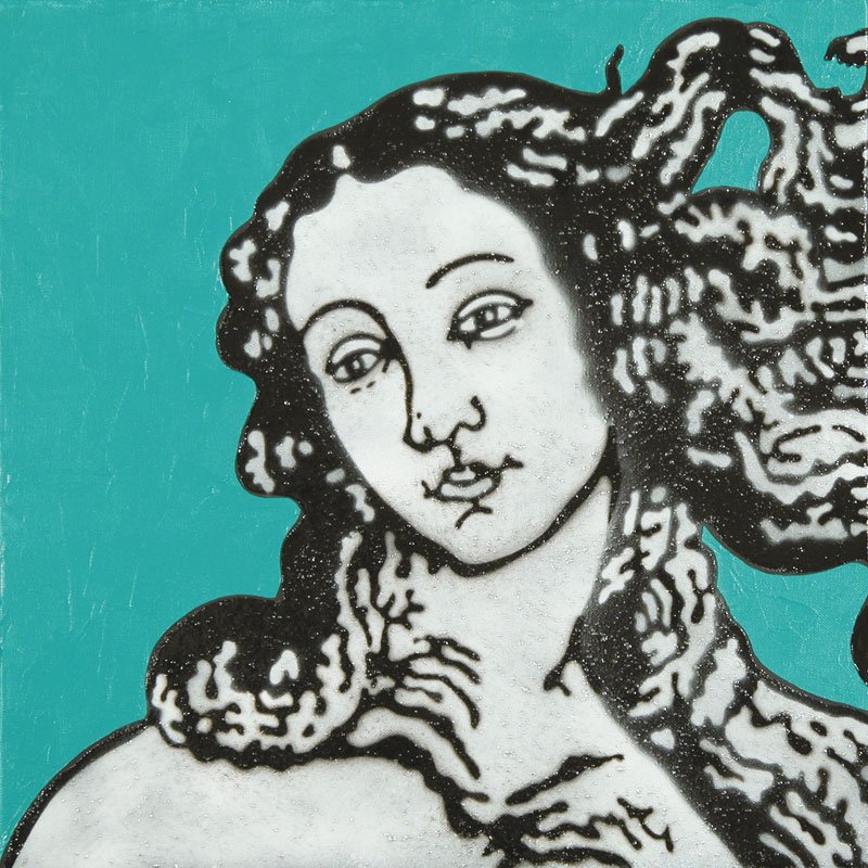 VENERE — Mischtechnik auf Leinwand   50x50cm