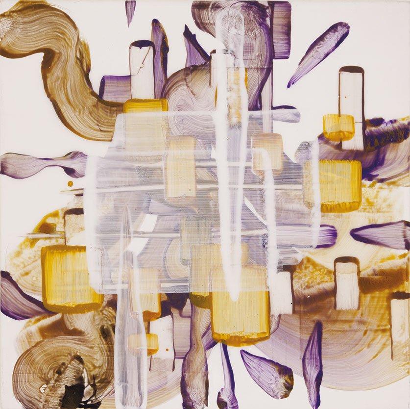 DECODIFICAZIONE — Mischtechnik auf Leinwand   40x40cm